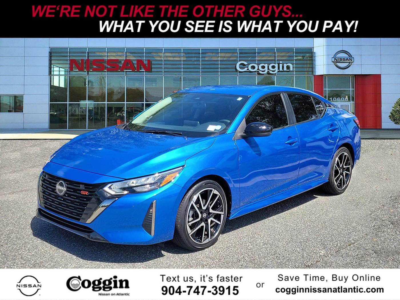 2025 Nissan Sentra SR — Sedan — 4,670 mi — Jacksonville, FL