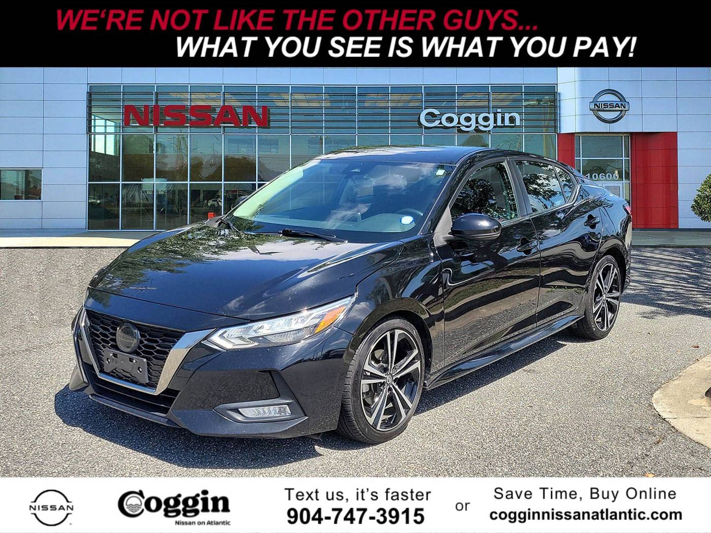 2022 Nissan Sentra SR — Sedan — 50,566 mi — Jacksonville, FL