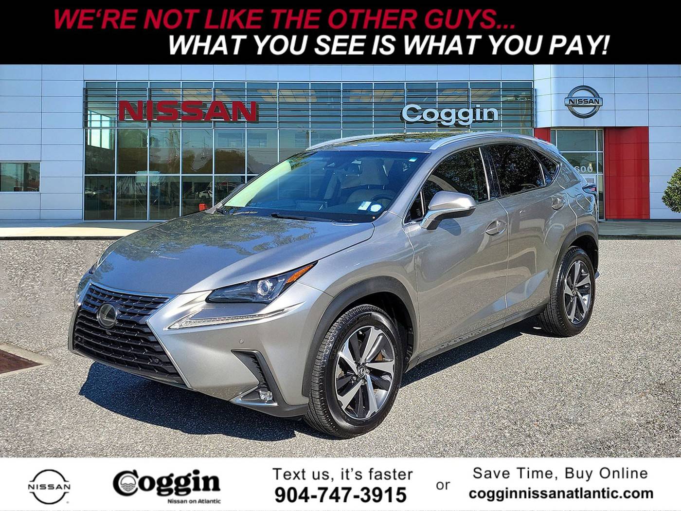 2019 Lexus NX NX 300 — SUV — 73,488 mi — Jacksonville, FL