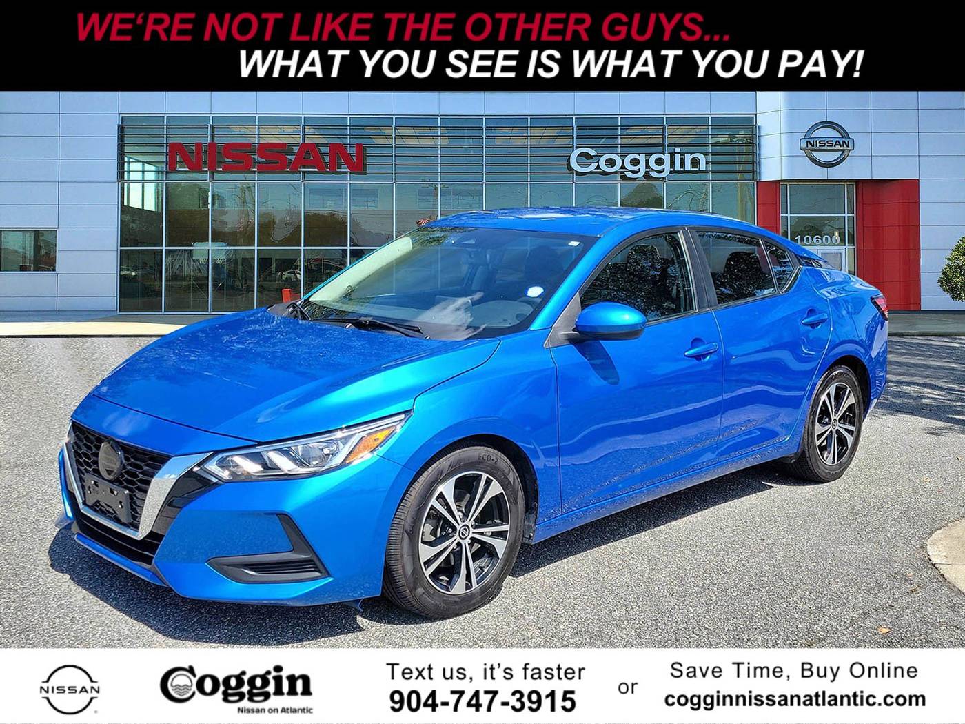 2023 Nissan Sentra SV — Sedan — 60,130 mi — Jacksonville, FL