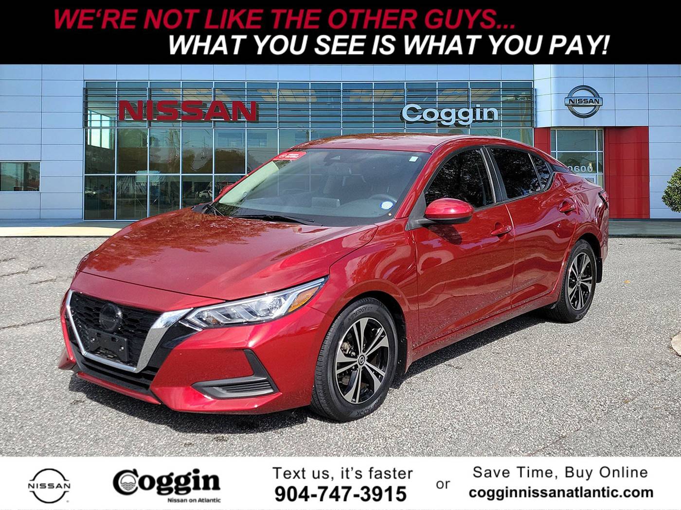 2023 Nissan Sentra SV — Sedan — 13,927 mi — Jacksonville, FL