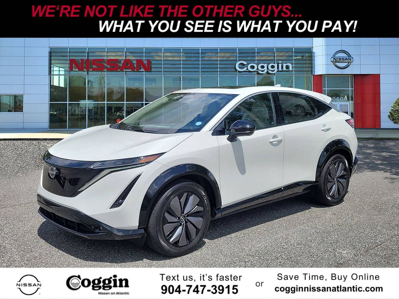 2024 Nissan Ariya EVOLVE+ — SUV — 6,849 mi — Jacksonville, FL