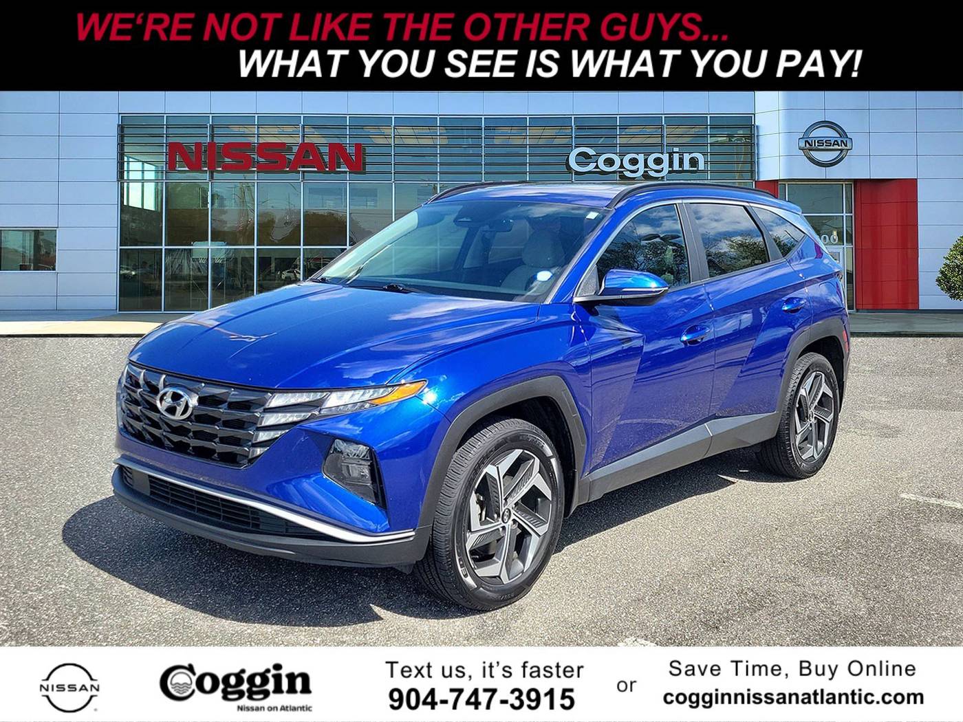 2023 Hyundai Tucson SEL — SUV — 49,485 mi — Jacksonville, FL