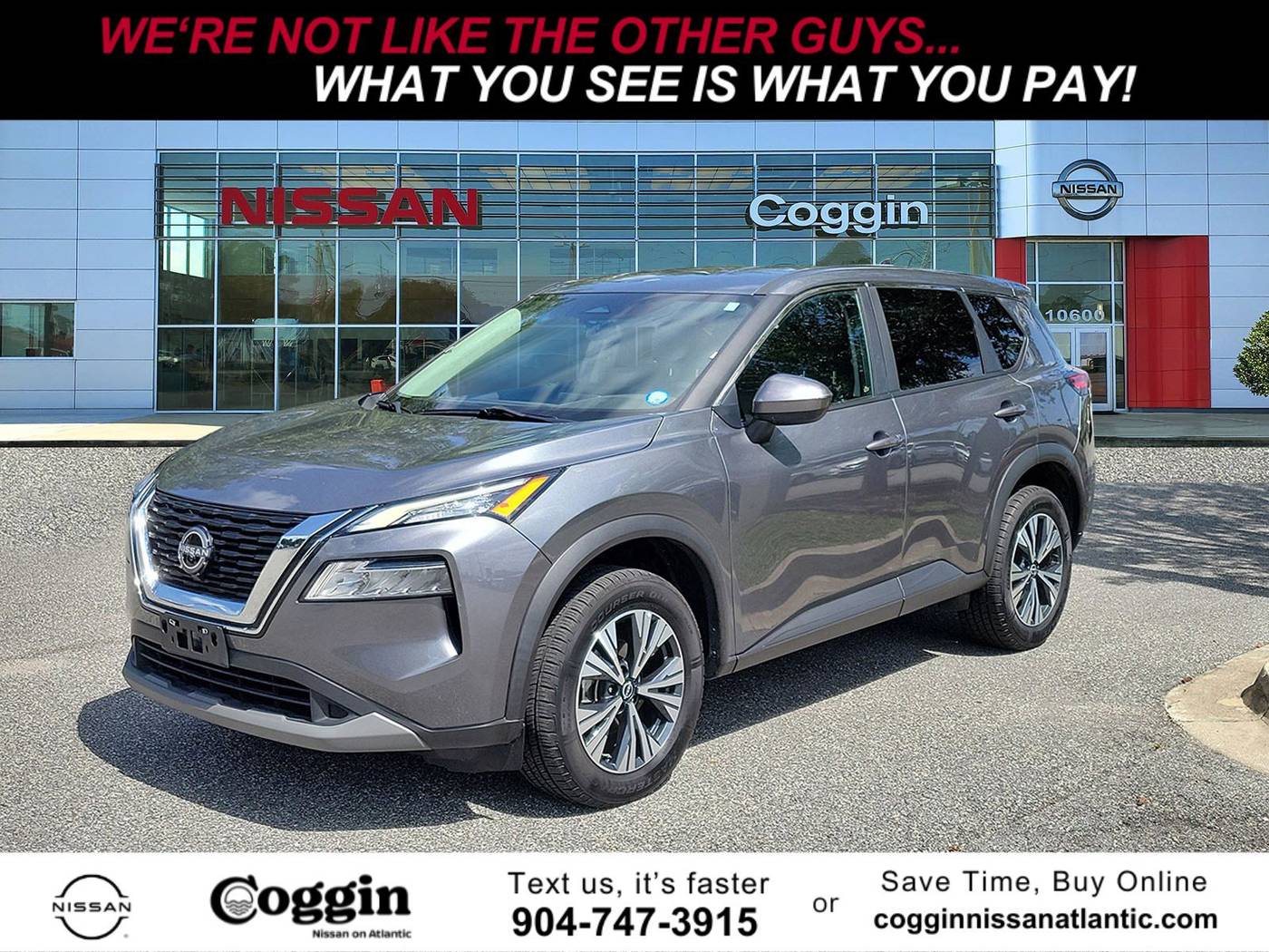 2023 Nissan Rogue SV — SUV — 46,976 mi — Jacksonville, FL