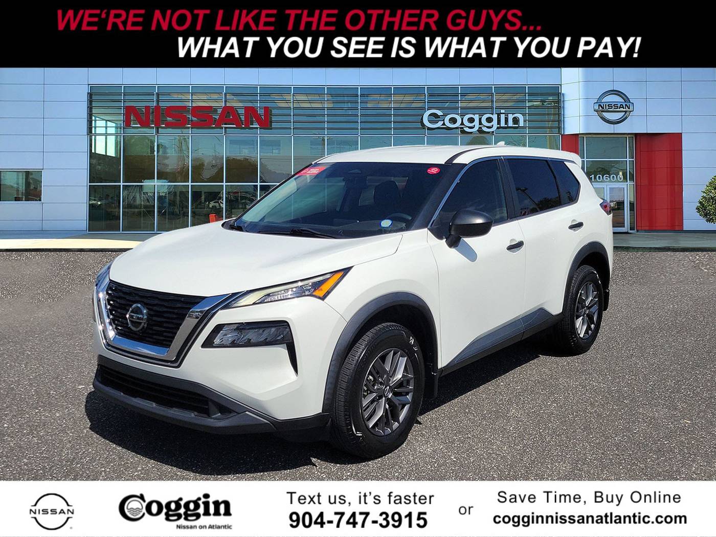 2021 Nissan Rogue S — SUV — 42,088 mi — Jacksonville, FL