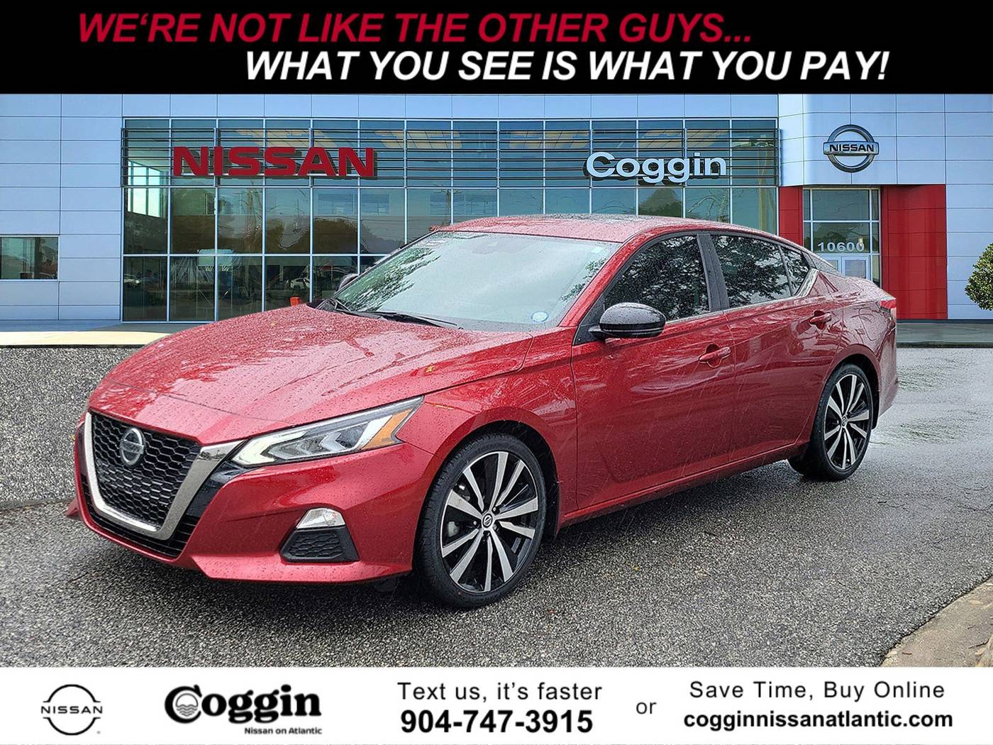 2020 Nissan Altima SR — Sedan — 10,197 mi — Jacksonville, FL