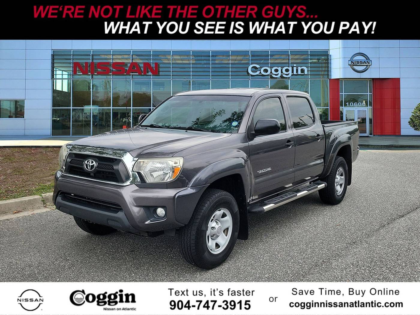 2015 Toyota Tacoma PreRunner — Pickup Truck — 66,791 mi — Jacksonville, FL