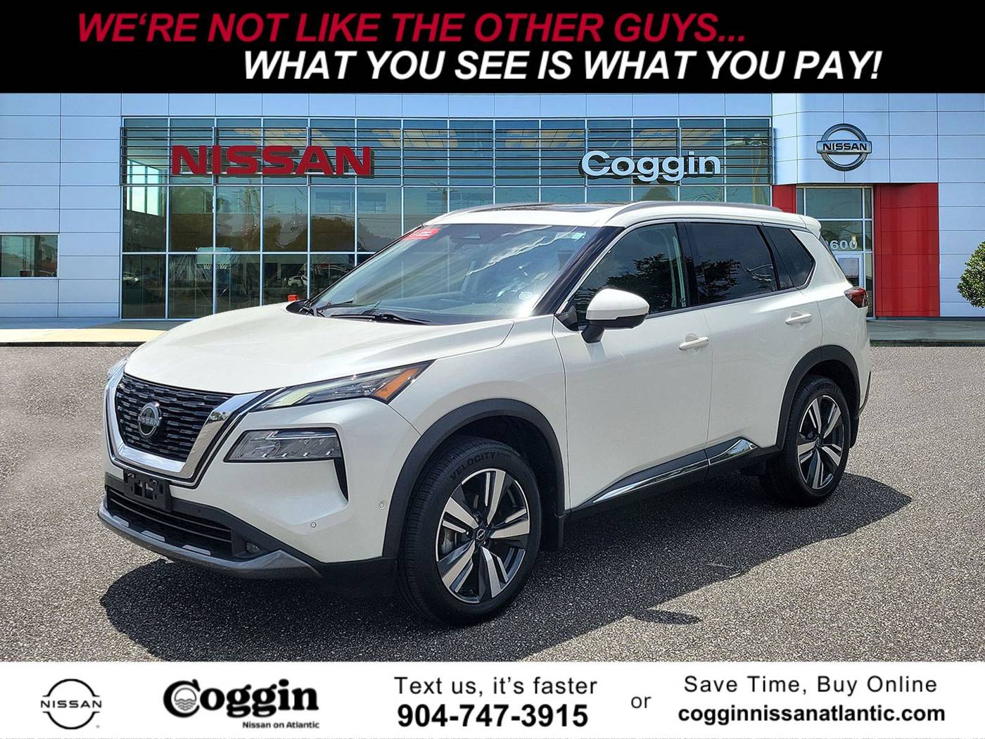 2022 Nissan Rogue SL — SUV — 34,738 mi — Jacksonville, FL