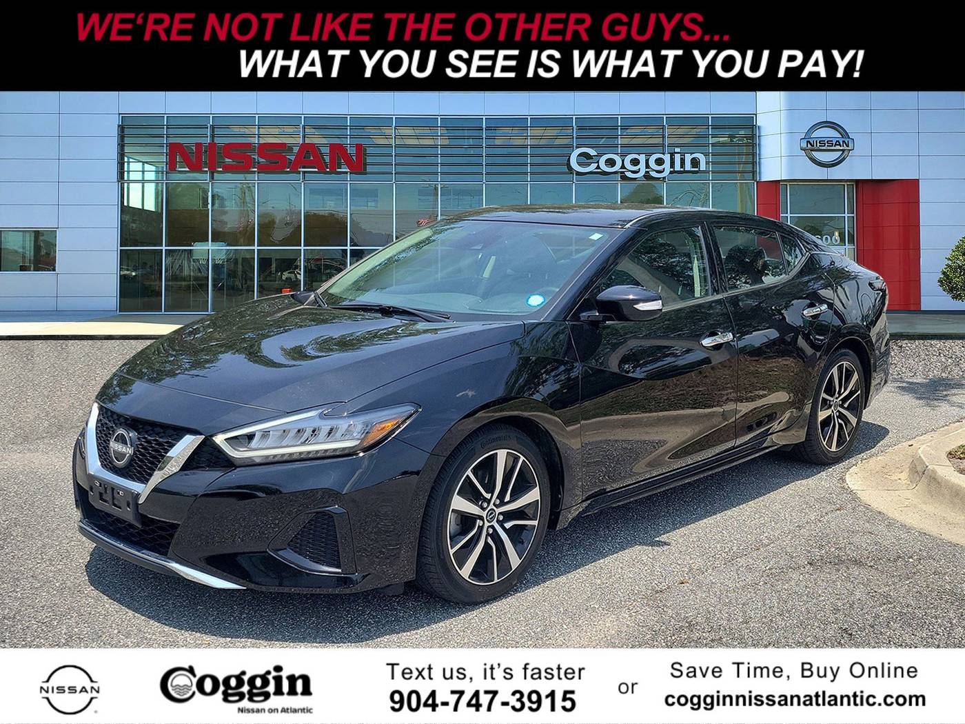 2023 Nissan Maxima SV — Sedan — 48,379 mi — Jacksonville, FL