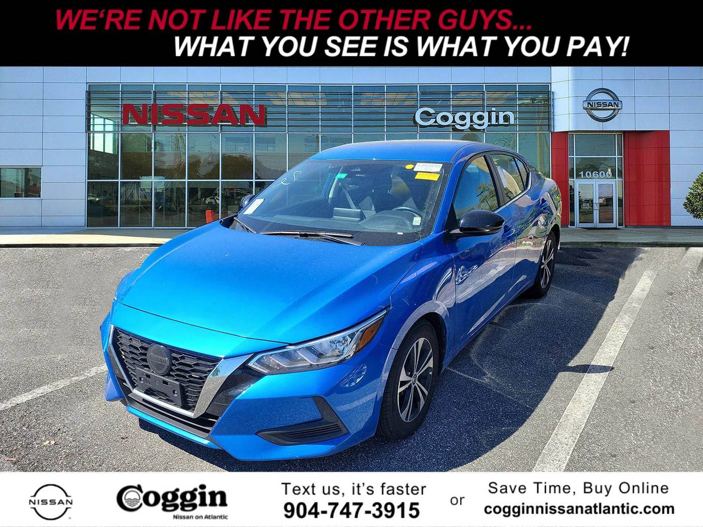 2023 Nissan Sentra SV — Sedan — 40,231 mi — Jacksonville, FL