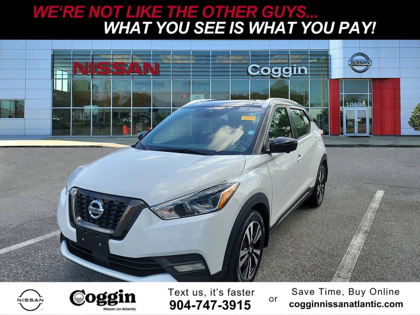 2020 Nissan Kicks SR — SUV — 43,766 mi — Jacksonville, FL