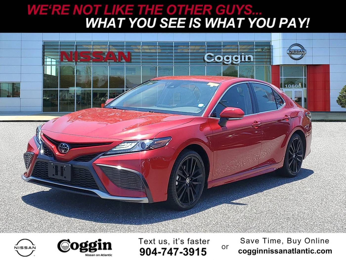 2023 Toyota Camry XSE — Sedan — 51,810 mi — Jacksonville, FL
