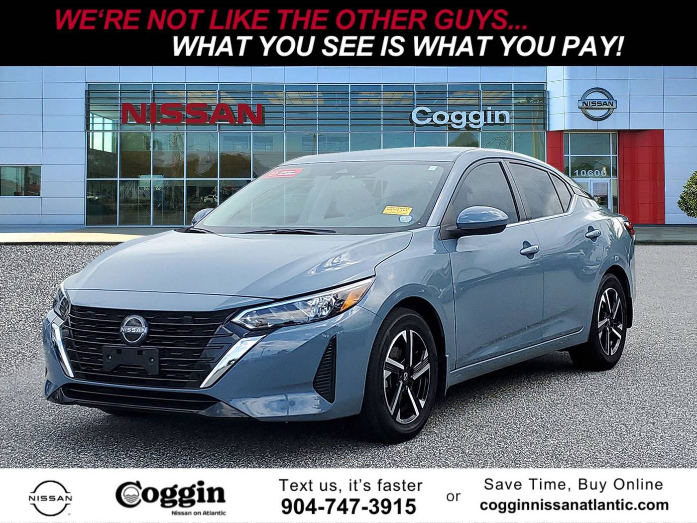 2024 Nissan Sentra SV — Sedan — 16,782 mi — Jacksonville, FL