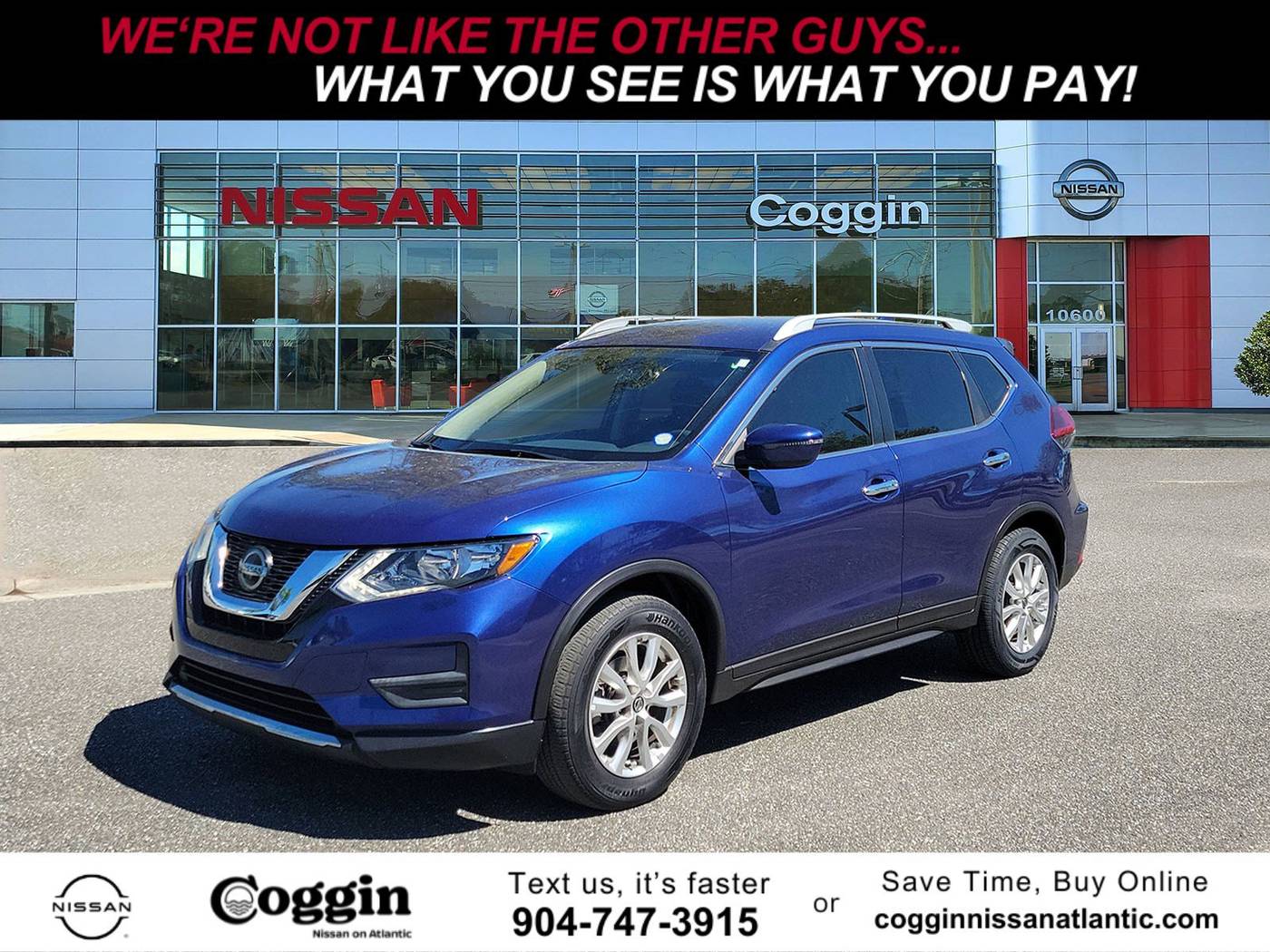 2020 Nissan Rogue SV — SUV — 31,260 mi — Jacksonville, FL
