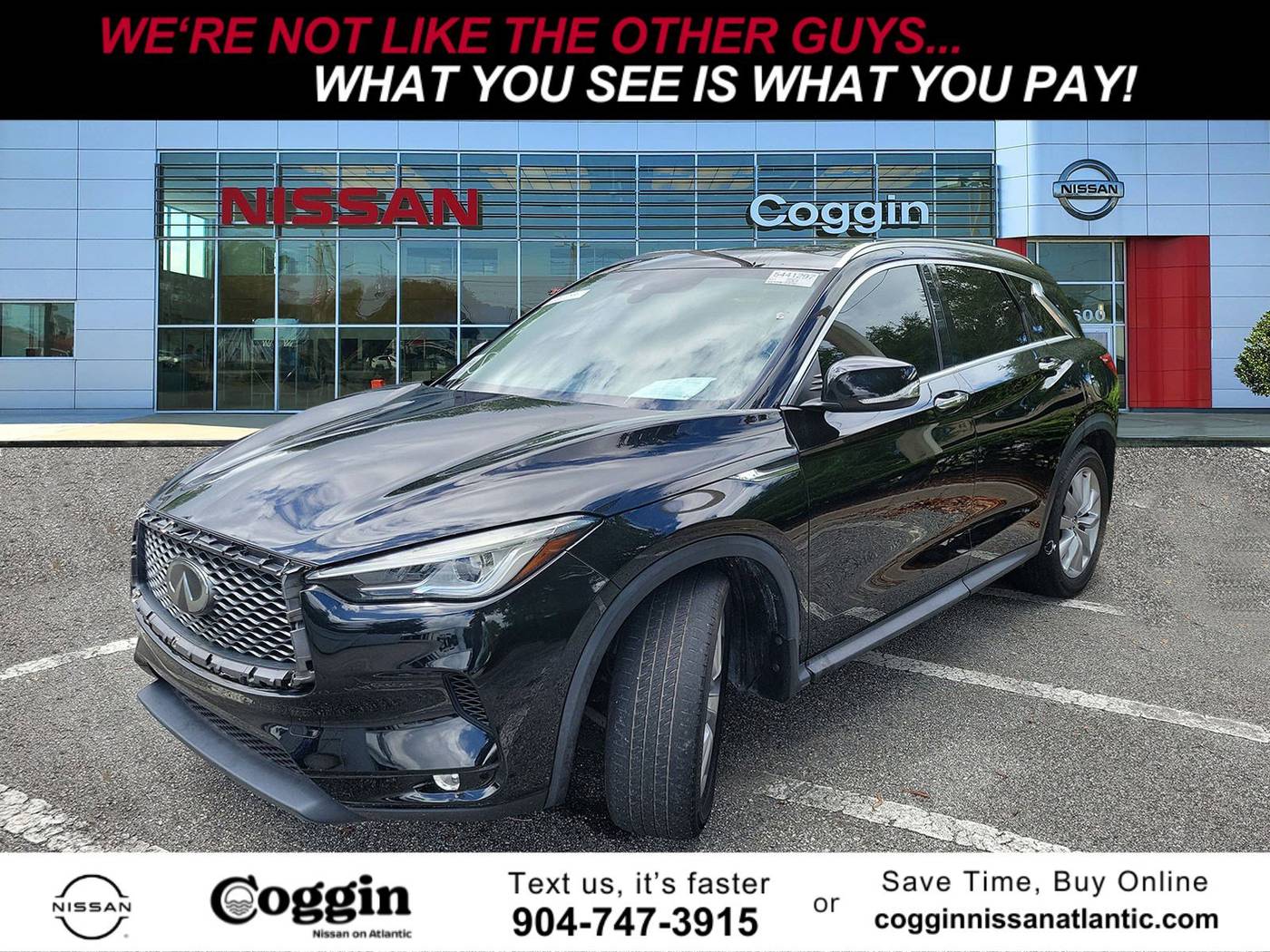 2021 INFINITI QX50 LUXE — SUV — 34,757 mi — Jacksonville, FL