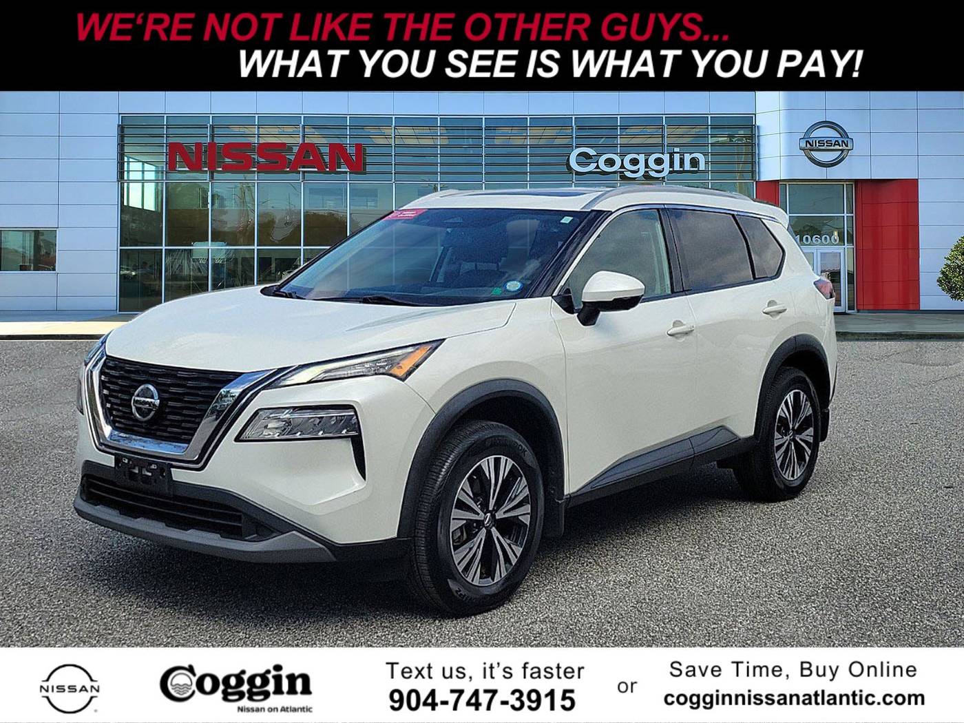 2021 Nissan Rogue SV — SUV — 34,555 mi — Jacksonville, FL