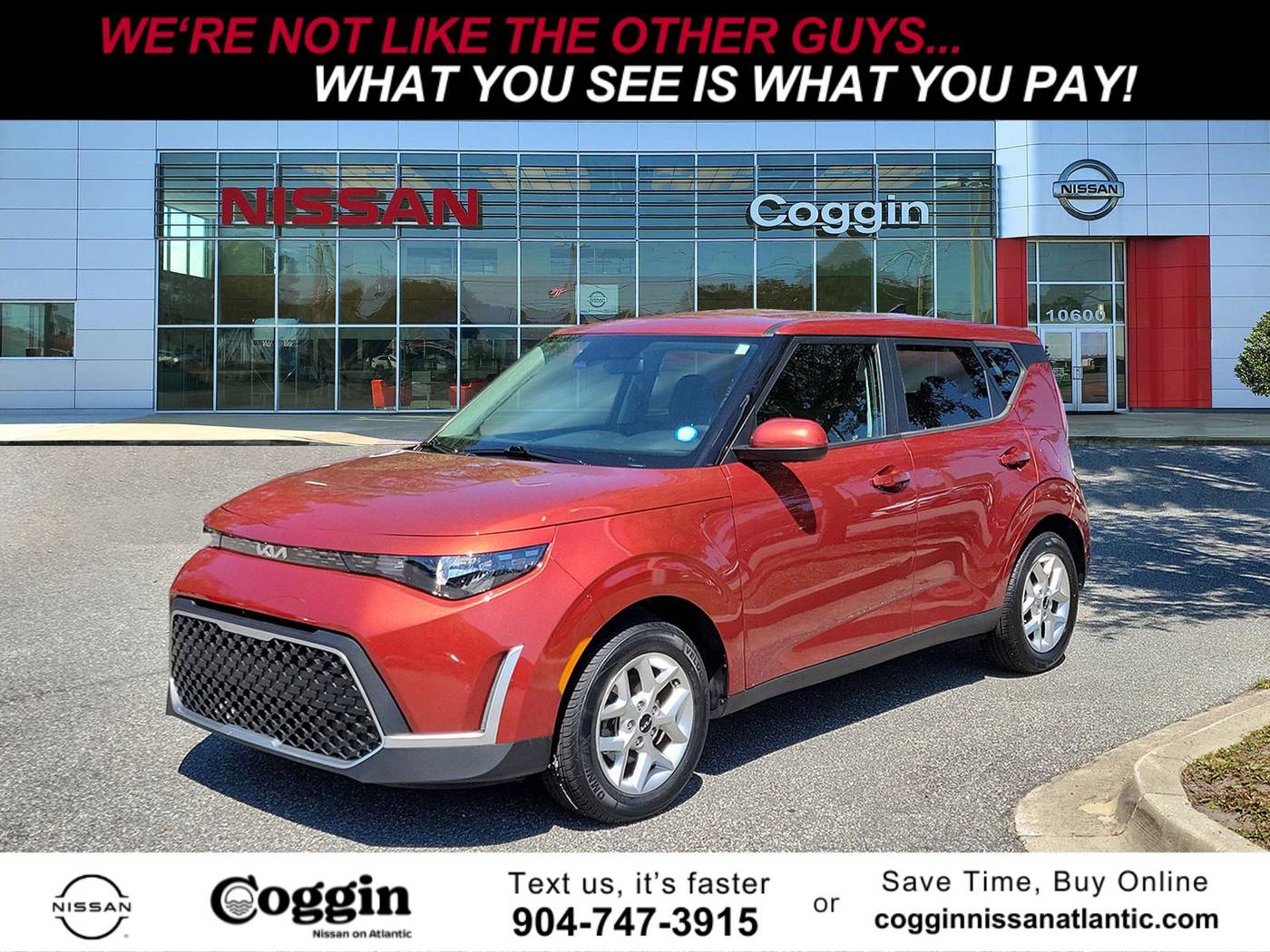 2023 Kia Soul LX — Hatchback — 45,977 mi — Jacksonville, FL