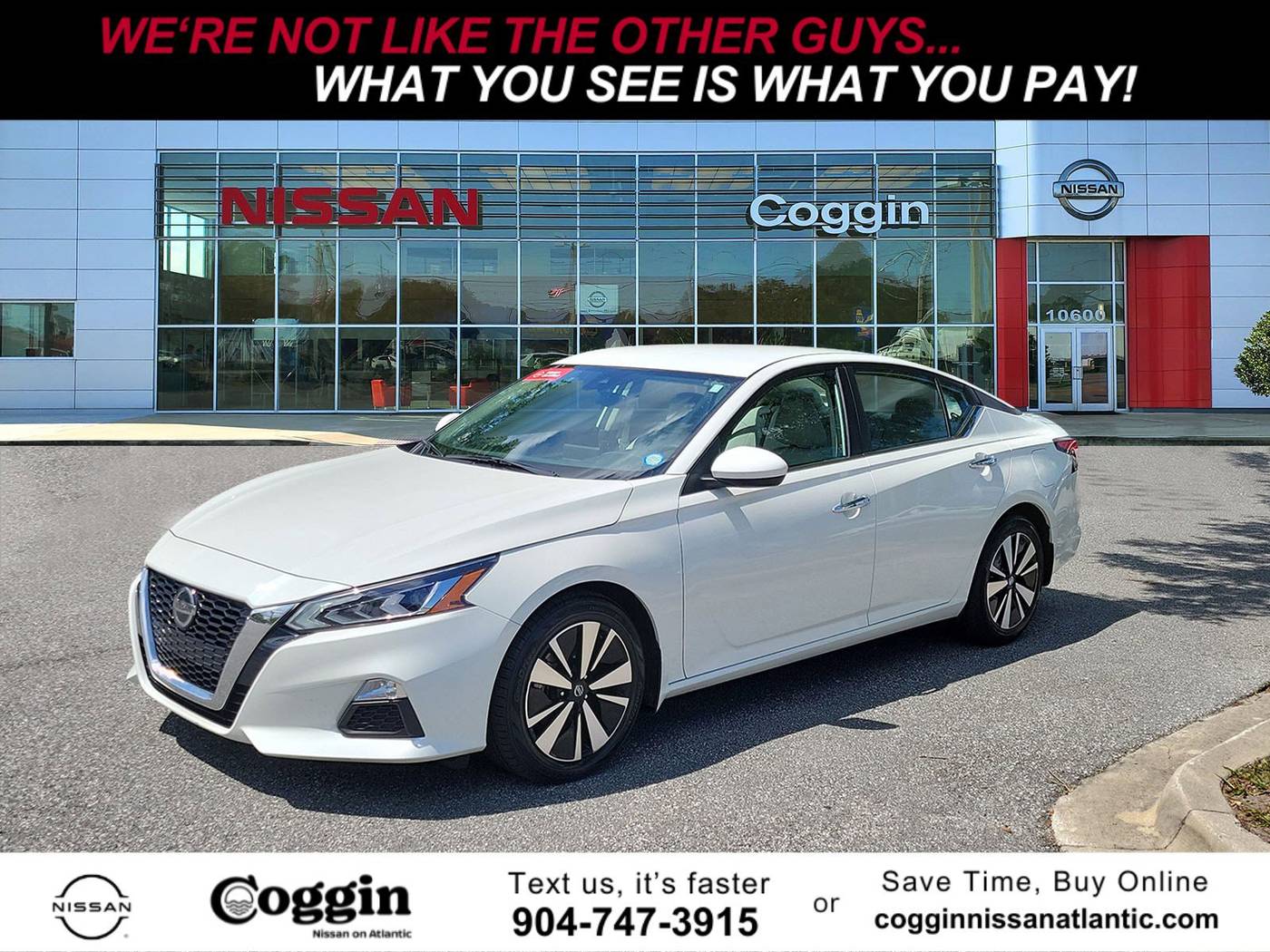 2022 Nissan Altima SV — Sedan — 34,772 mi — Jacksonville, FL