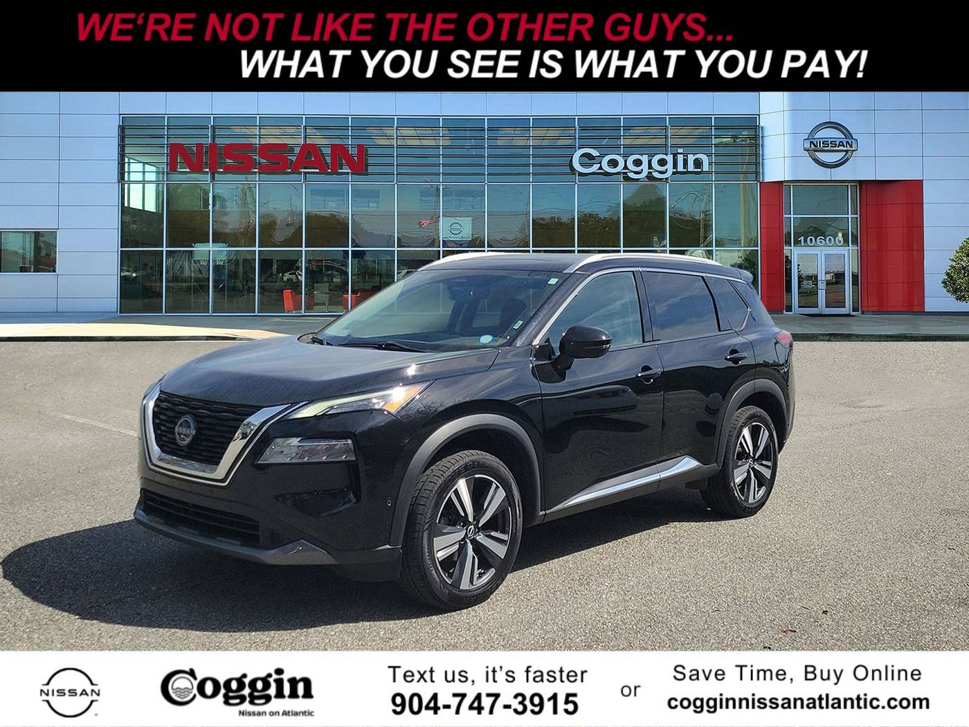 2023 Nissan Rogue SL — SUV — 67,542 mi — Jacksonville, FL