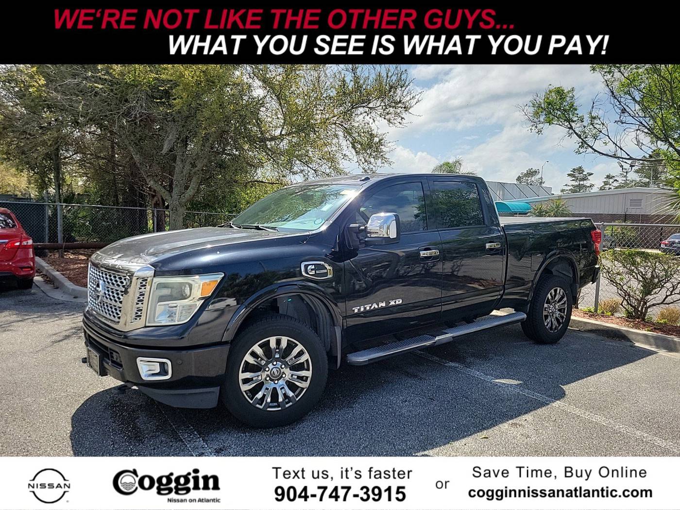 2016 Nissan Titan XD Platinum Reserve — Pickup Truck — 99,554 mi — Jacksonville, FL