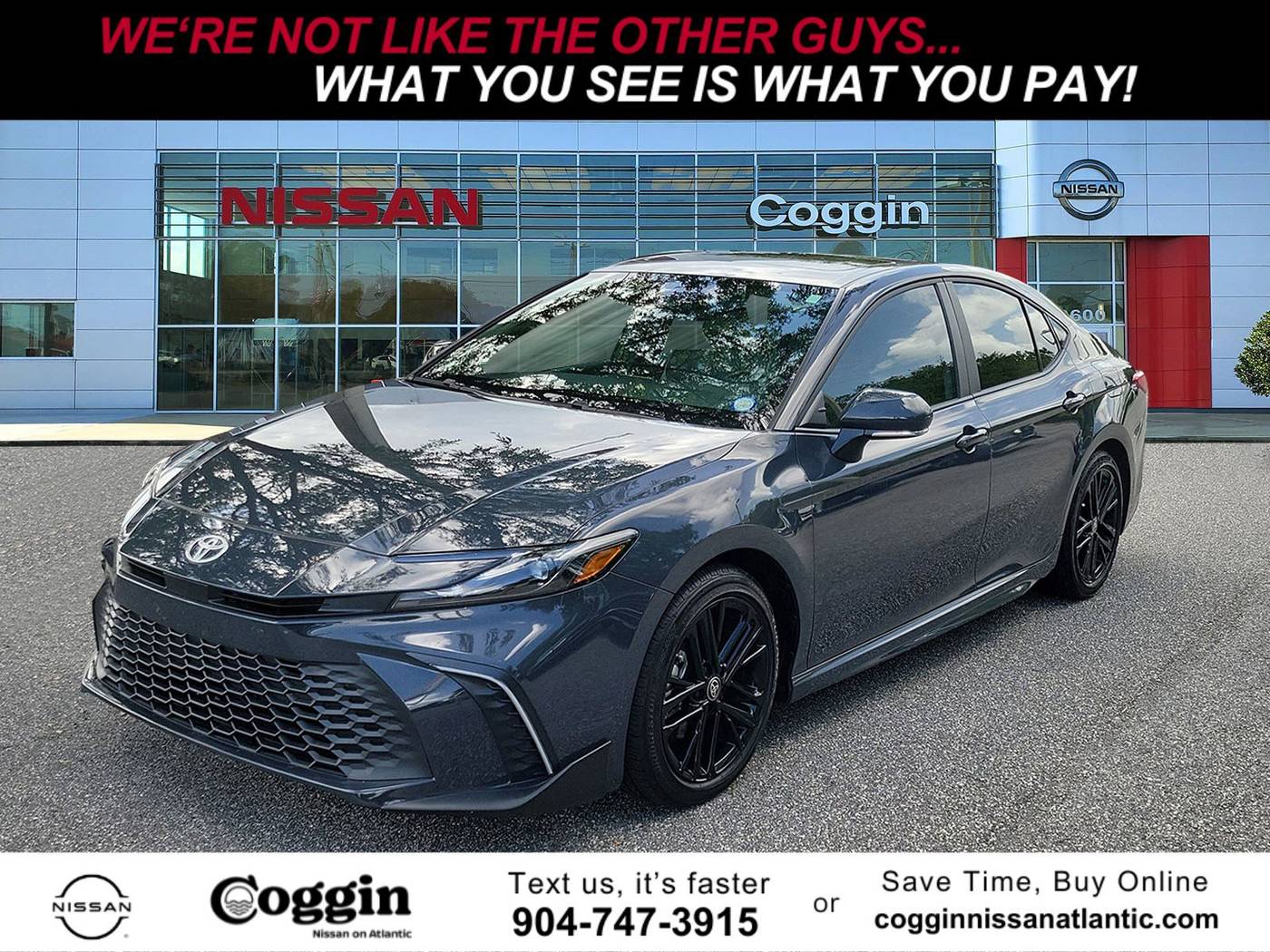 2025 Toyota Camry SE — Sedan — 15,010 mi — Jacksonville, FL