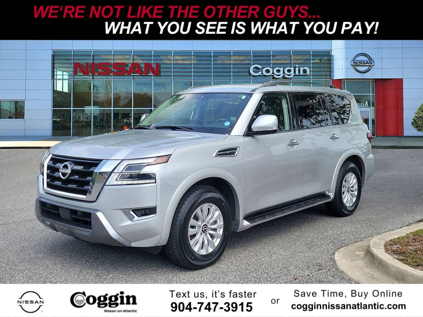 2023 Nissan Armada SV — SUV — 59,922 mi — Jacksonville, FL