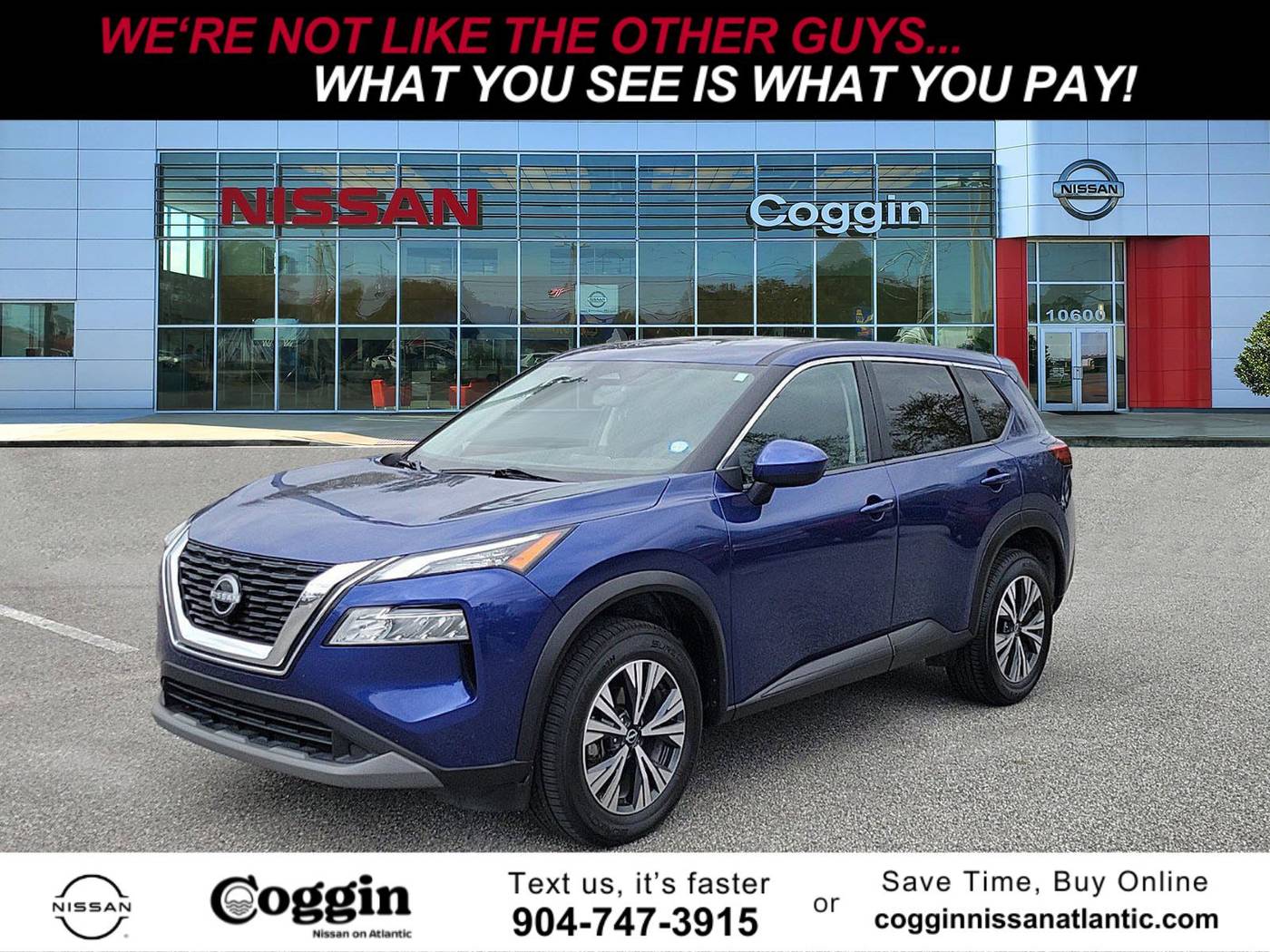 2023 Nissan Rogue SV — SUV — 50,963 mi — Jacksonville, FL
