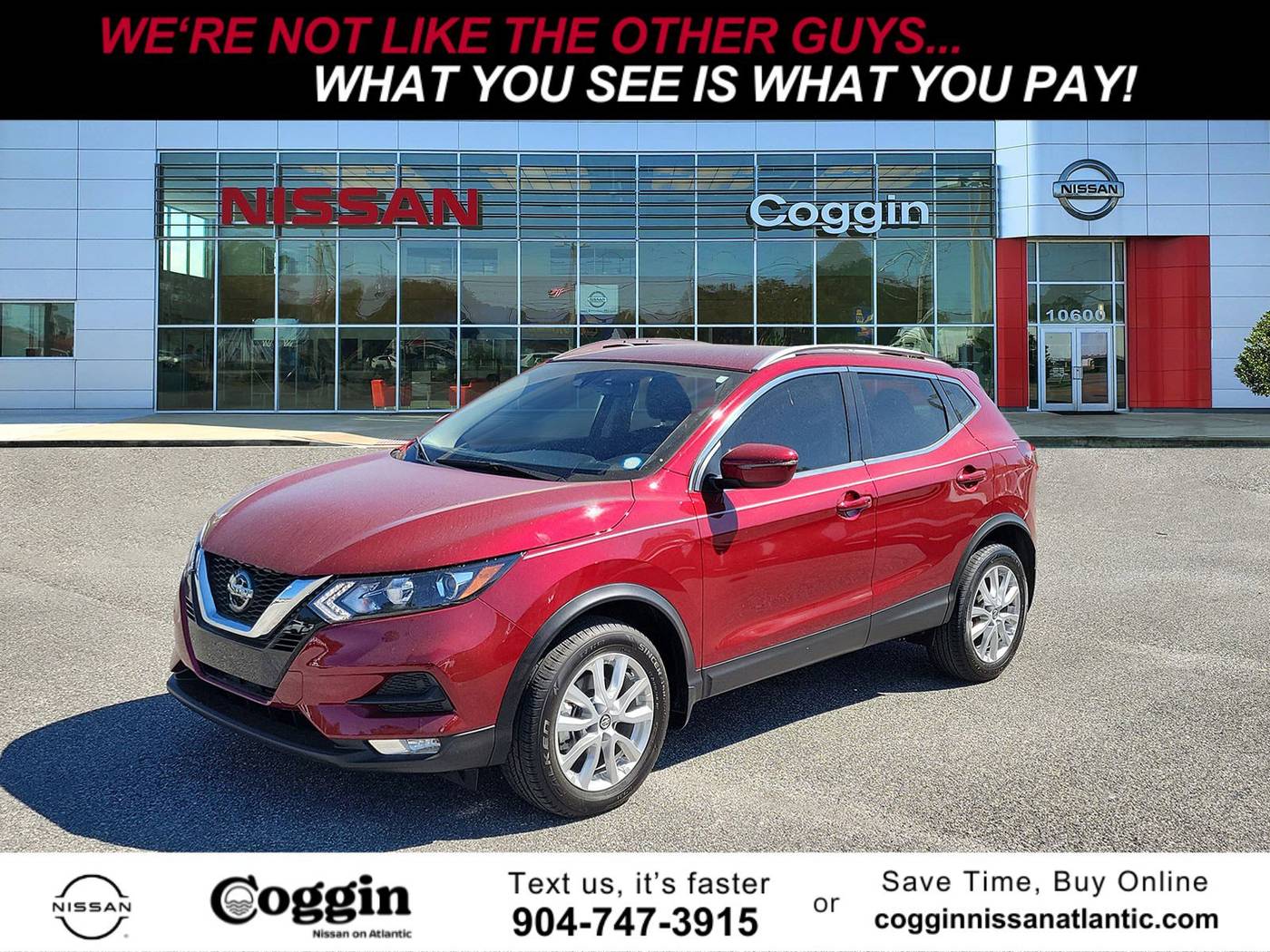 2022 Nissan Rogue Sport SV — SUV — 9,457 mi — Jacksonville, FL