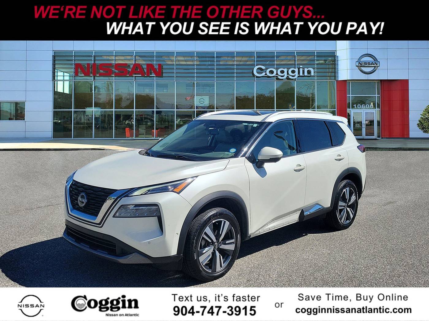 2023 Nissan Rogue SL — SUV — 47,288 mi — Jacksonville, FL