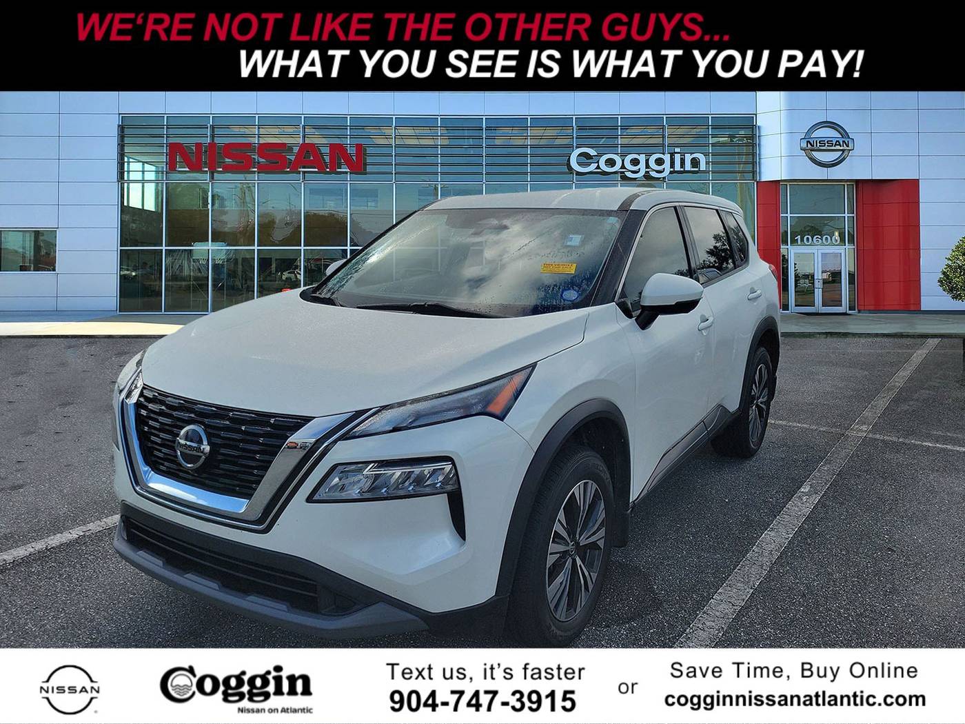 2021 Nissan Rogue SV — SUV — 49,785 mi — Jacksonville, FL