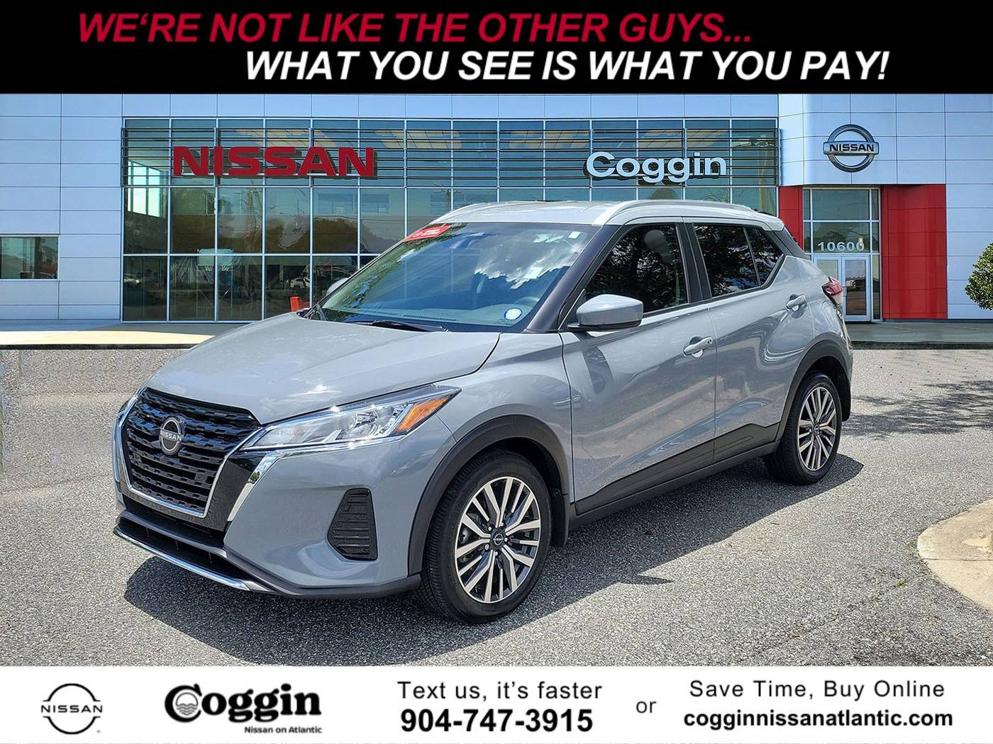 2024 Nissan Kicks SV — SUV — 3,126 mi — Jacksonville, FL