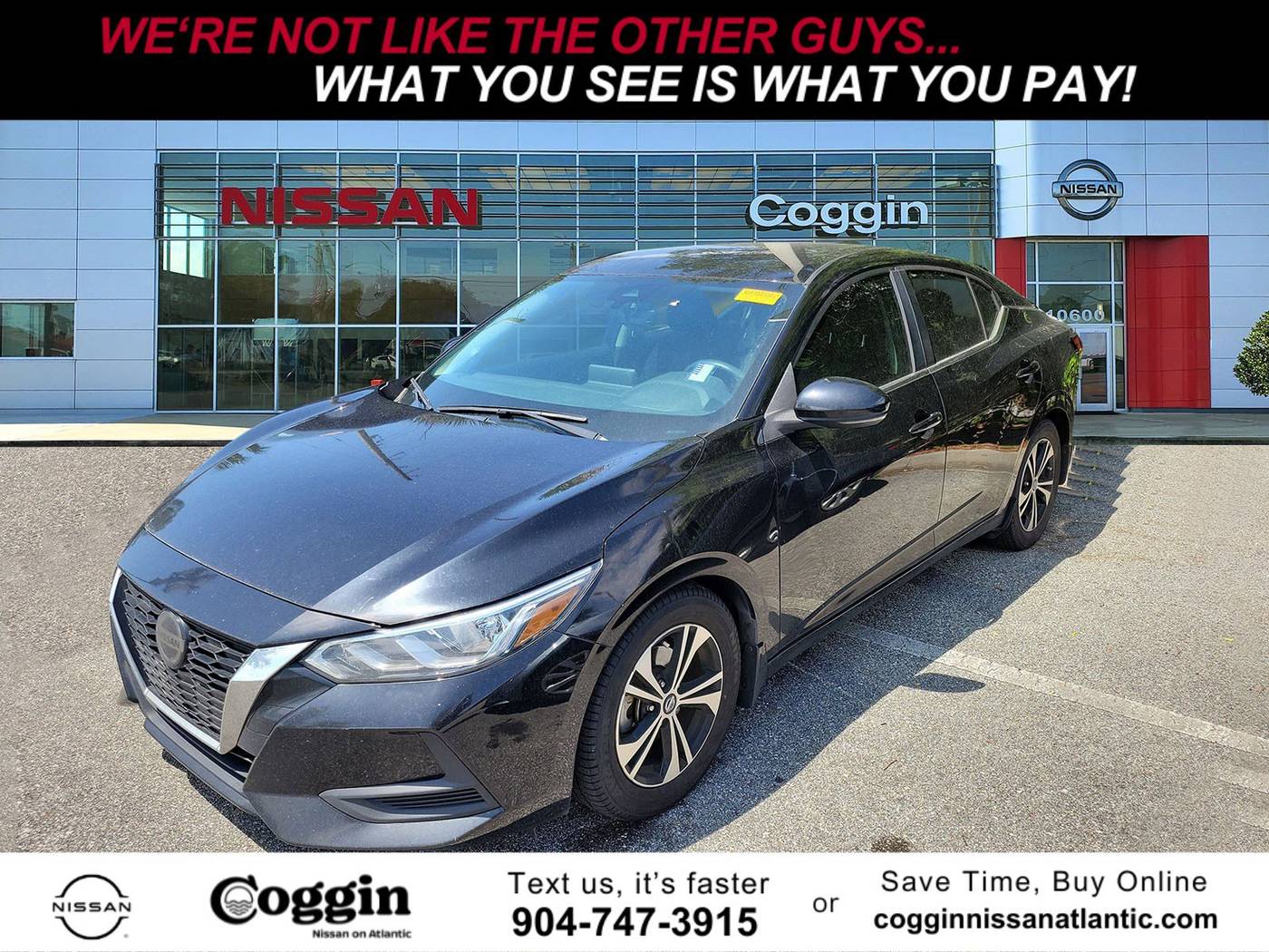 2020 Nissan Sentra SV — Sedan — 81,661 mi — Jacksonville, FL