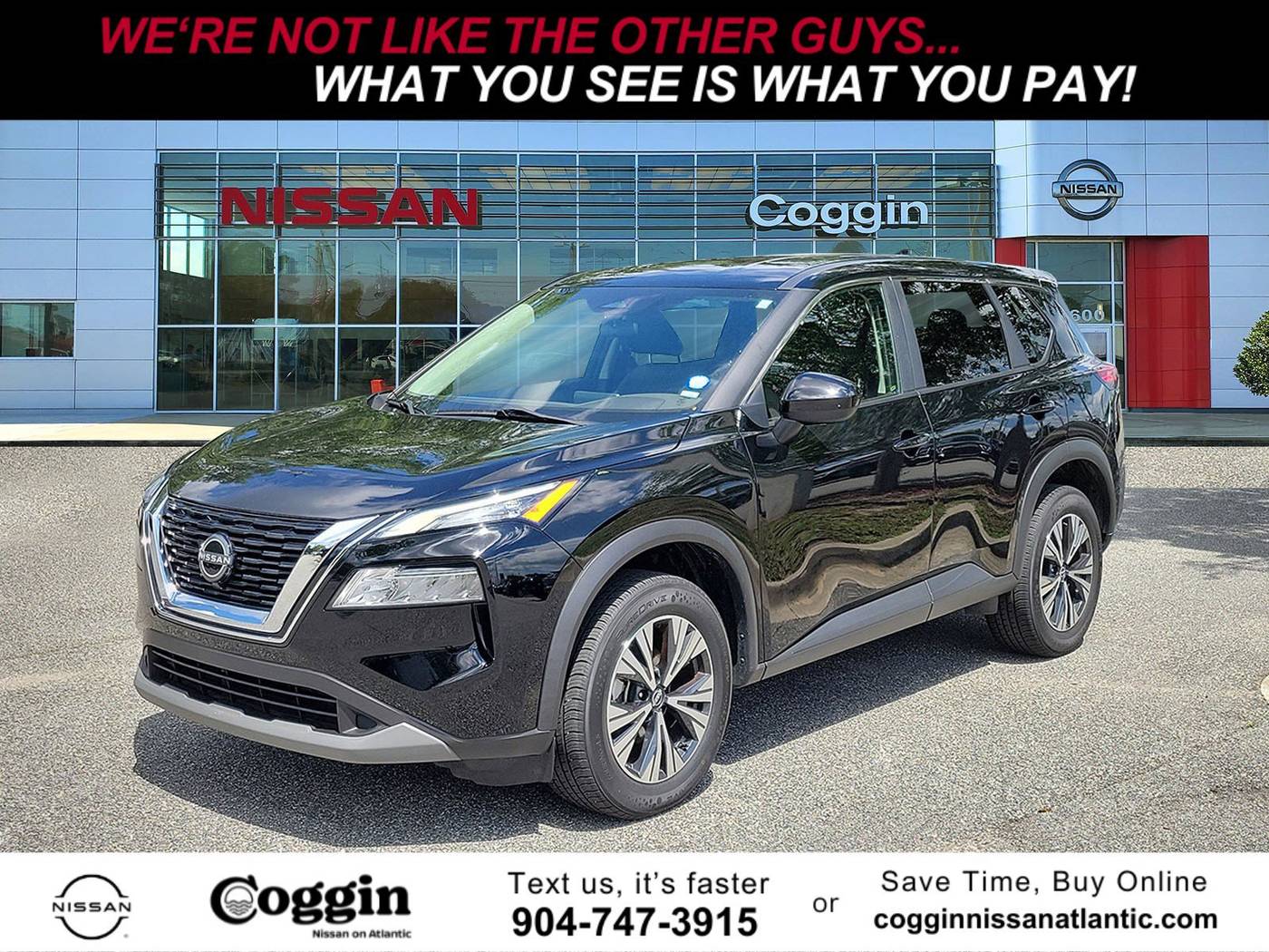 2023 Nissan Rogue SV — SUV — 51,735 mi — Jacksonville, FL