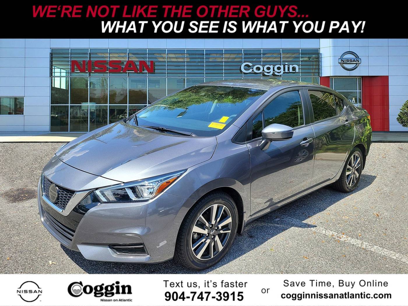 2021 Nissan Versa SV — Sedan — 25,660 mi — Jacksonville, FL