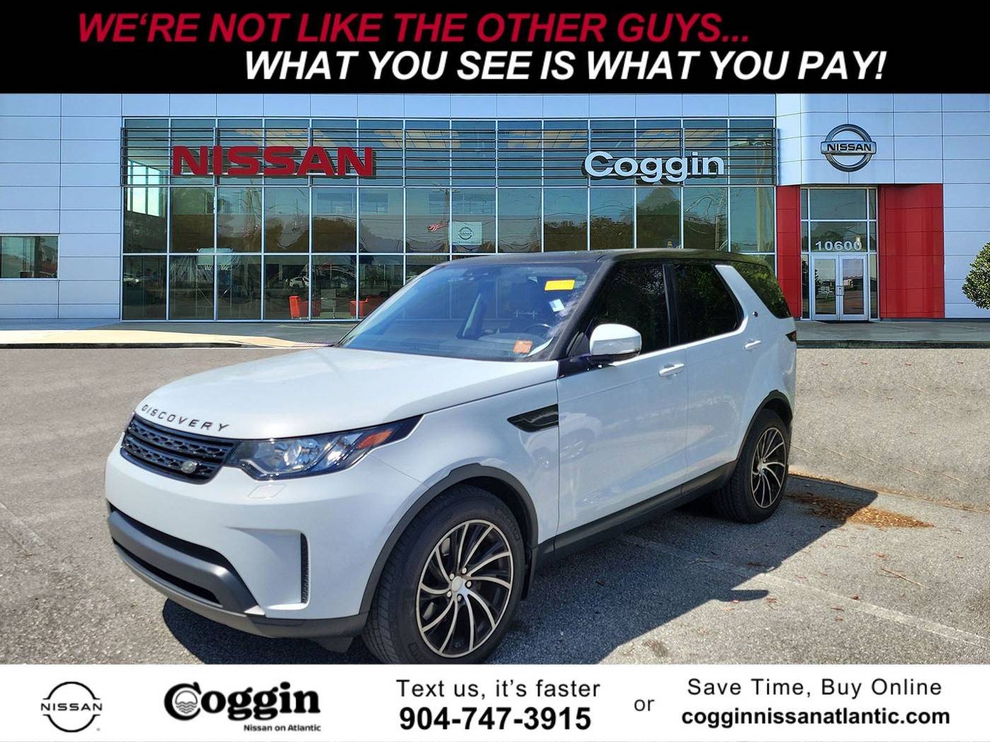 2018 Land Rover Discovery SE — SUV — 81,558 mi — Jacksonville, FL