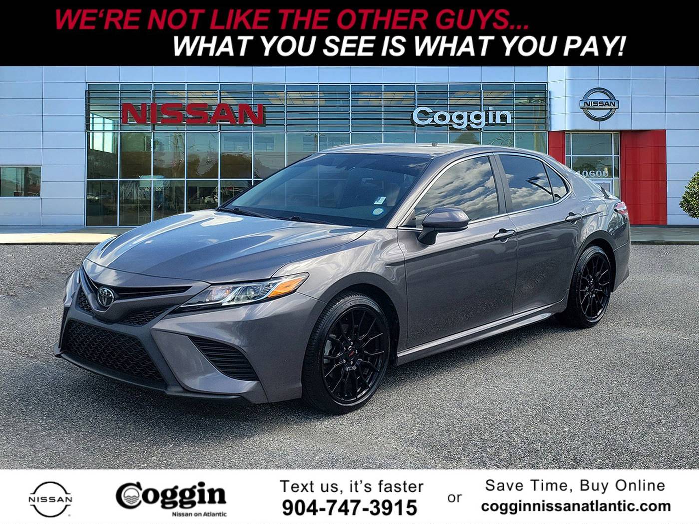 2020 Toyota Camry SE — Sedan — 78,329 mi — Jacksonville, FL