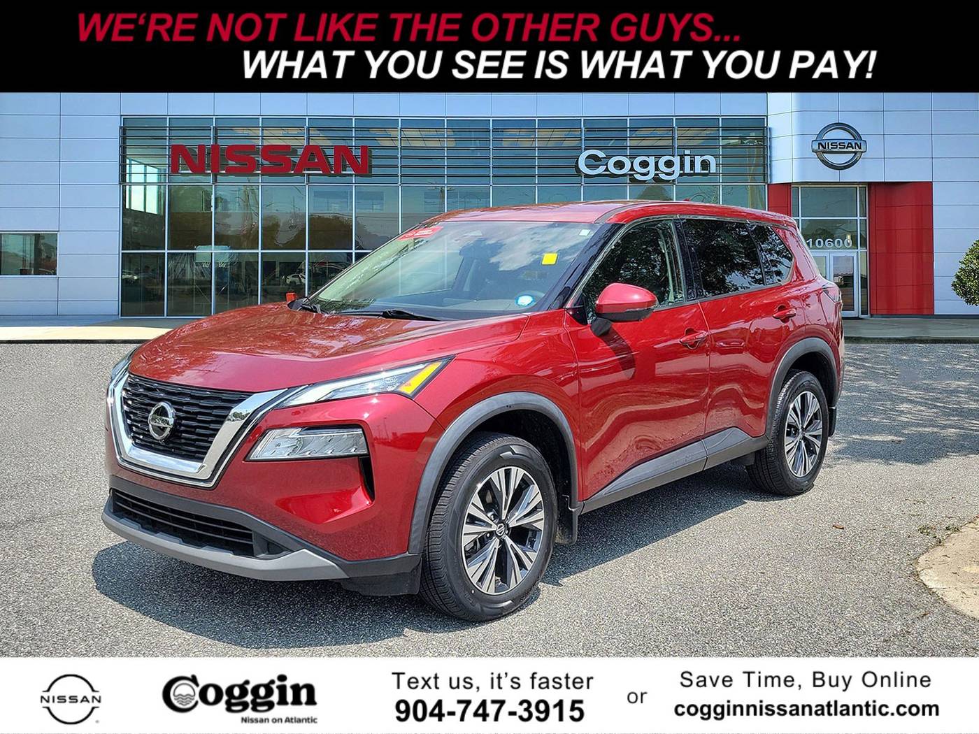 2021 Nissan Rogue SV — SUV — 13,671 mi — Jacksonville, FL