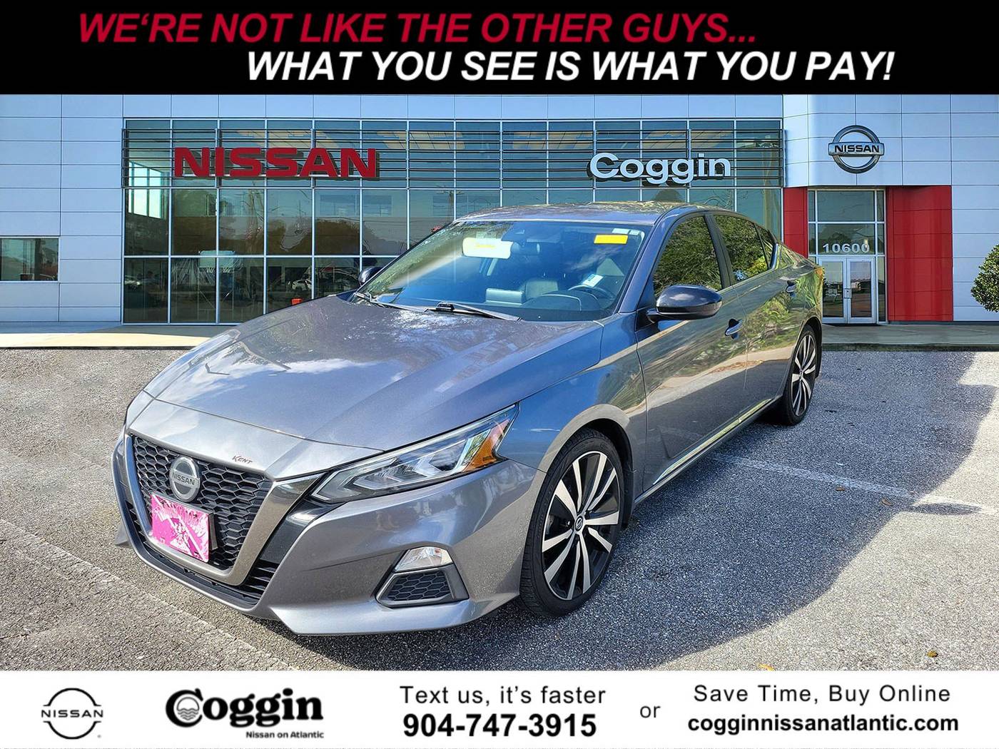 2020 Nissan Altima SR — Sedan — 125,300 mi — Jacksonville, FL