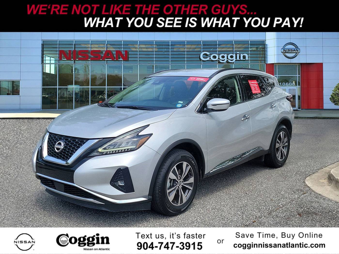 2023 Nissan Murano SV — SUV — 56,081 mi — Jacksonville, FL