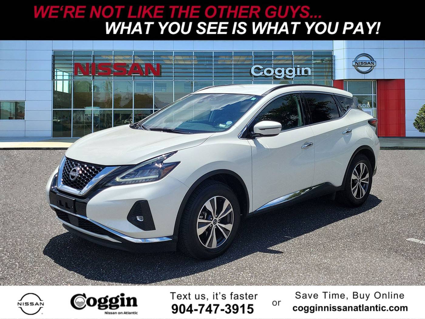 2023 Nissan Murano SV — SUV — 55,752 mi — Jacksonville, FL