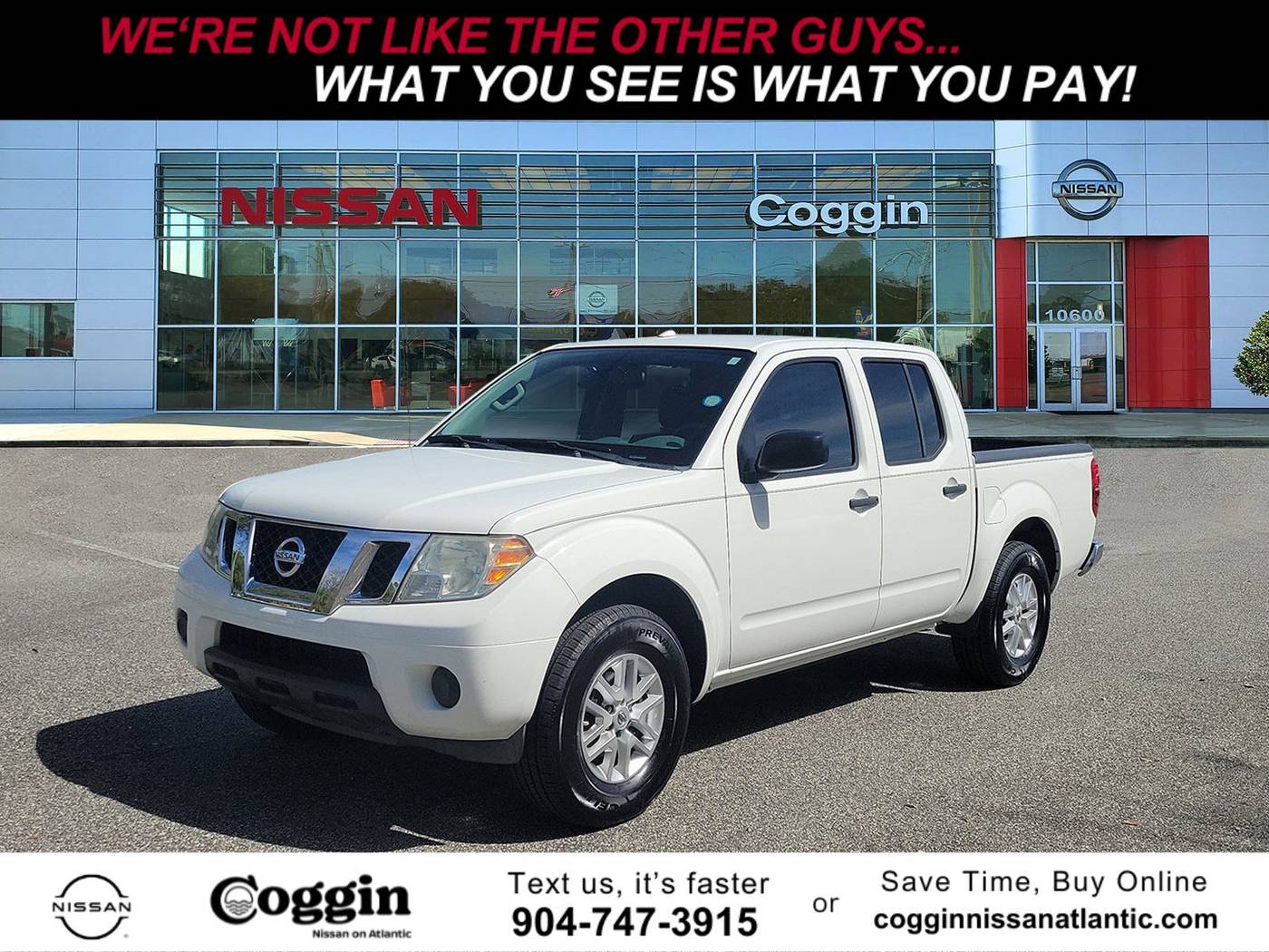 2015 Nissan Frontier SV — Pickup Truck — 110,009 mi — Jacksonville, FL
