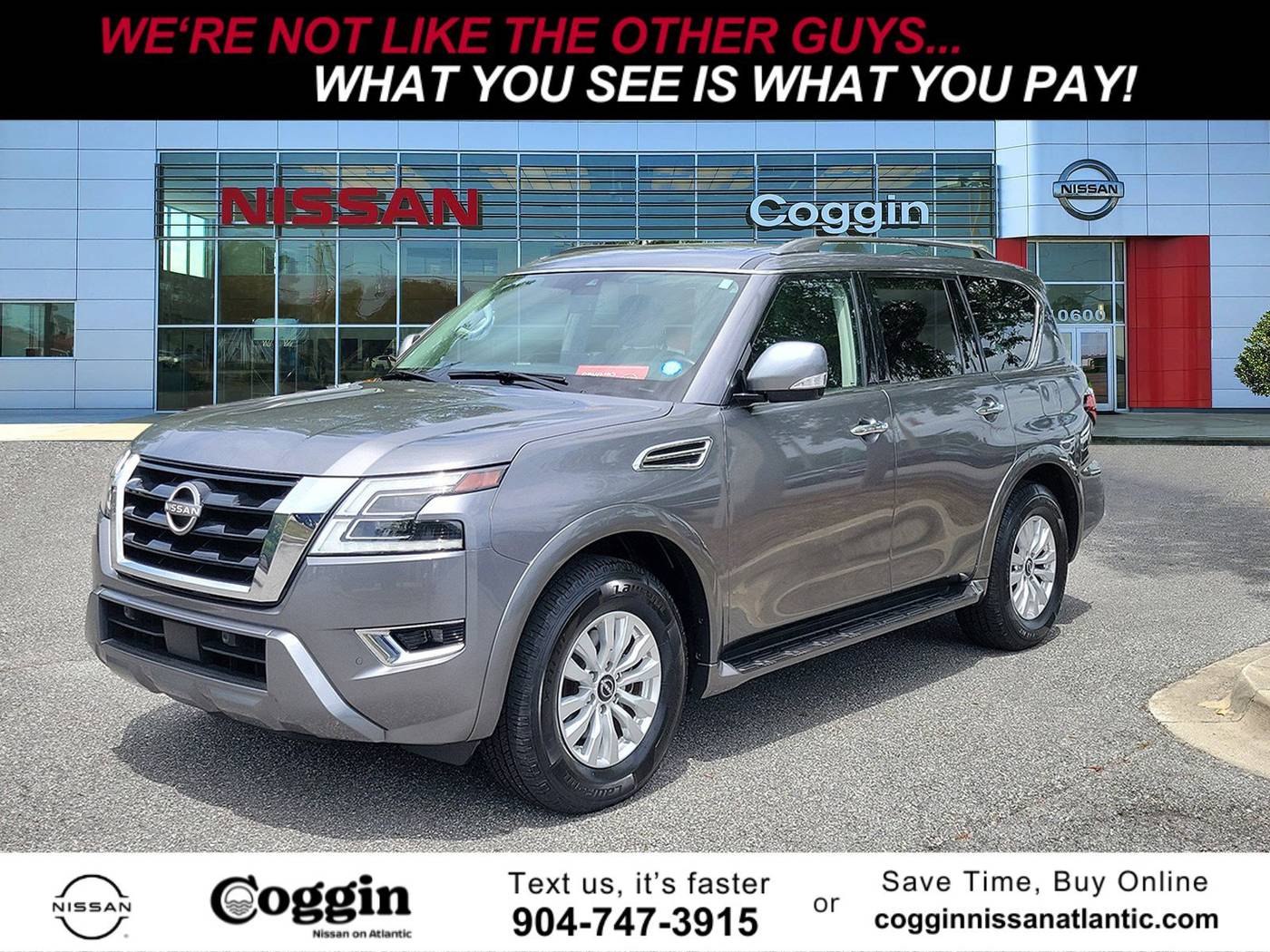 2023 Nissan Armada SV — SUV — 48,154 mi — Jacksonville, FL