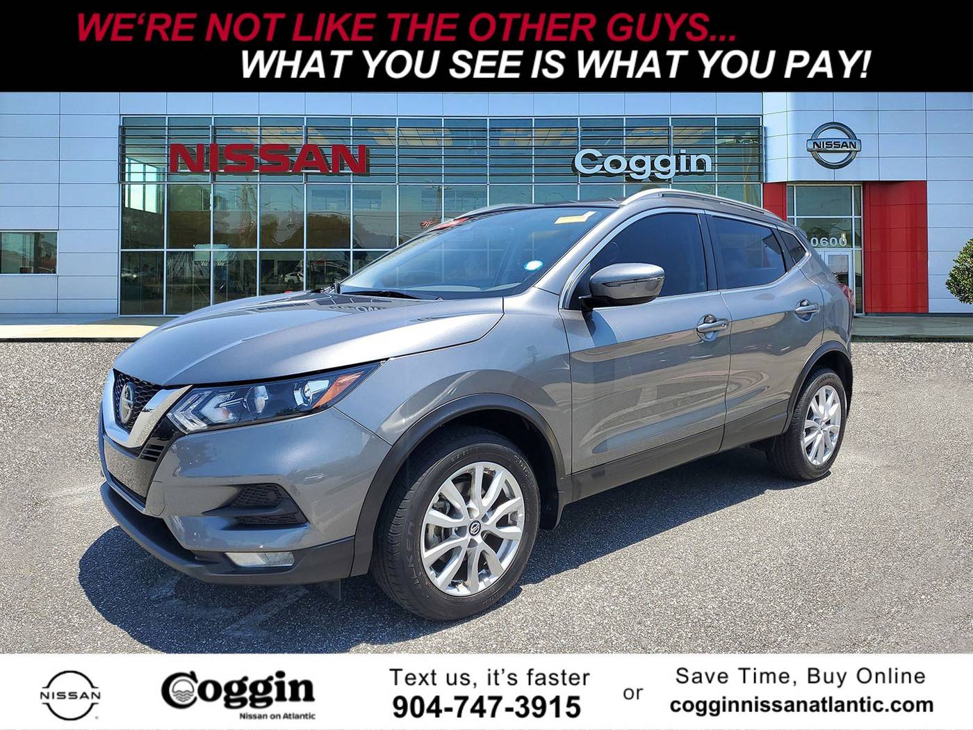 2021 Nissan Rogue Sport SV — SUV — 11,978 mi — Jacksonville, FL