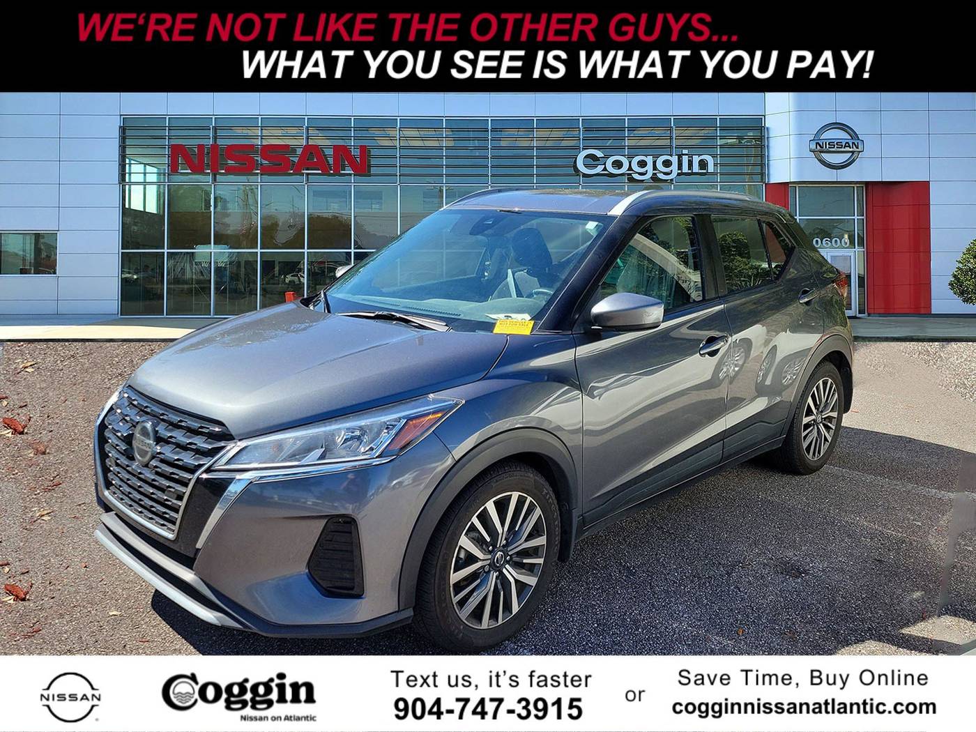2021 Nissan Kicks SV — SUV — 79,899 mi — Jacksonville, FL
