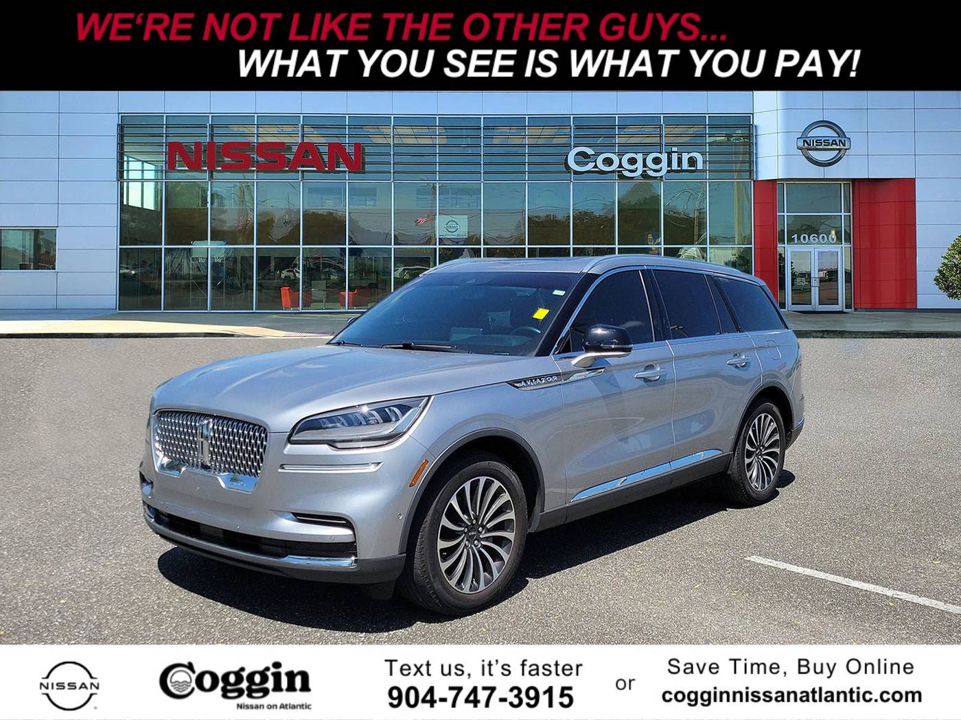 2023 Lincoln Aviator Reserve — SUV — 33,202 mi — Jacksonville, FL