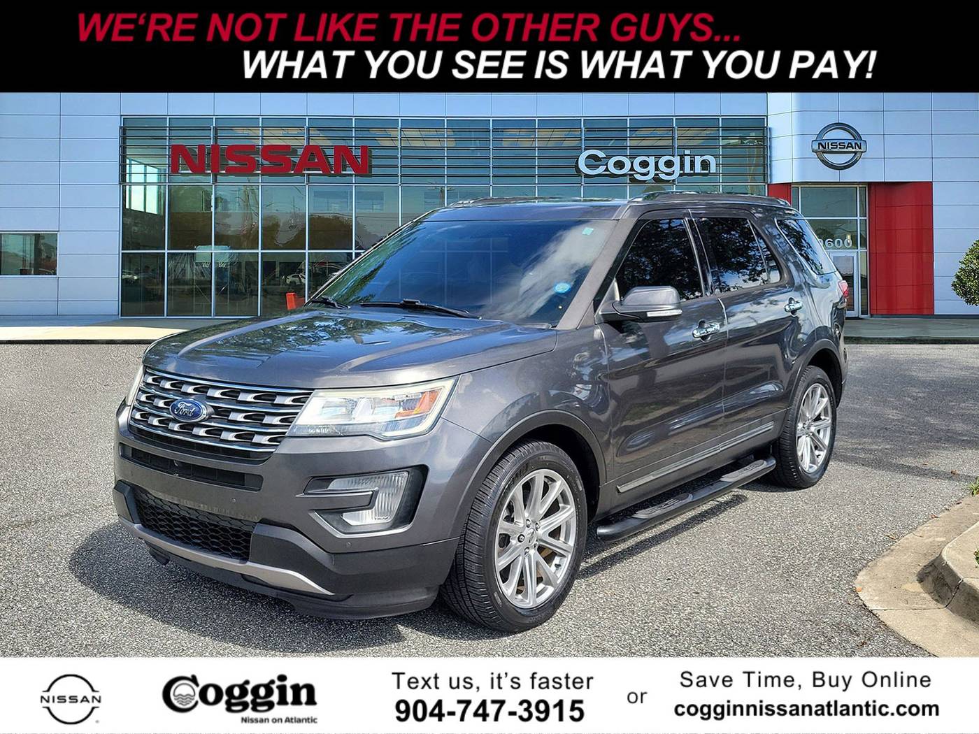 2017 Ford Explorer Limited — SUV — 119,294 mi — Jacksonville, FL