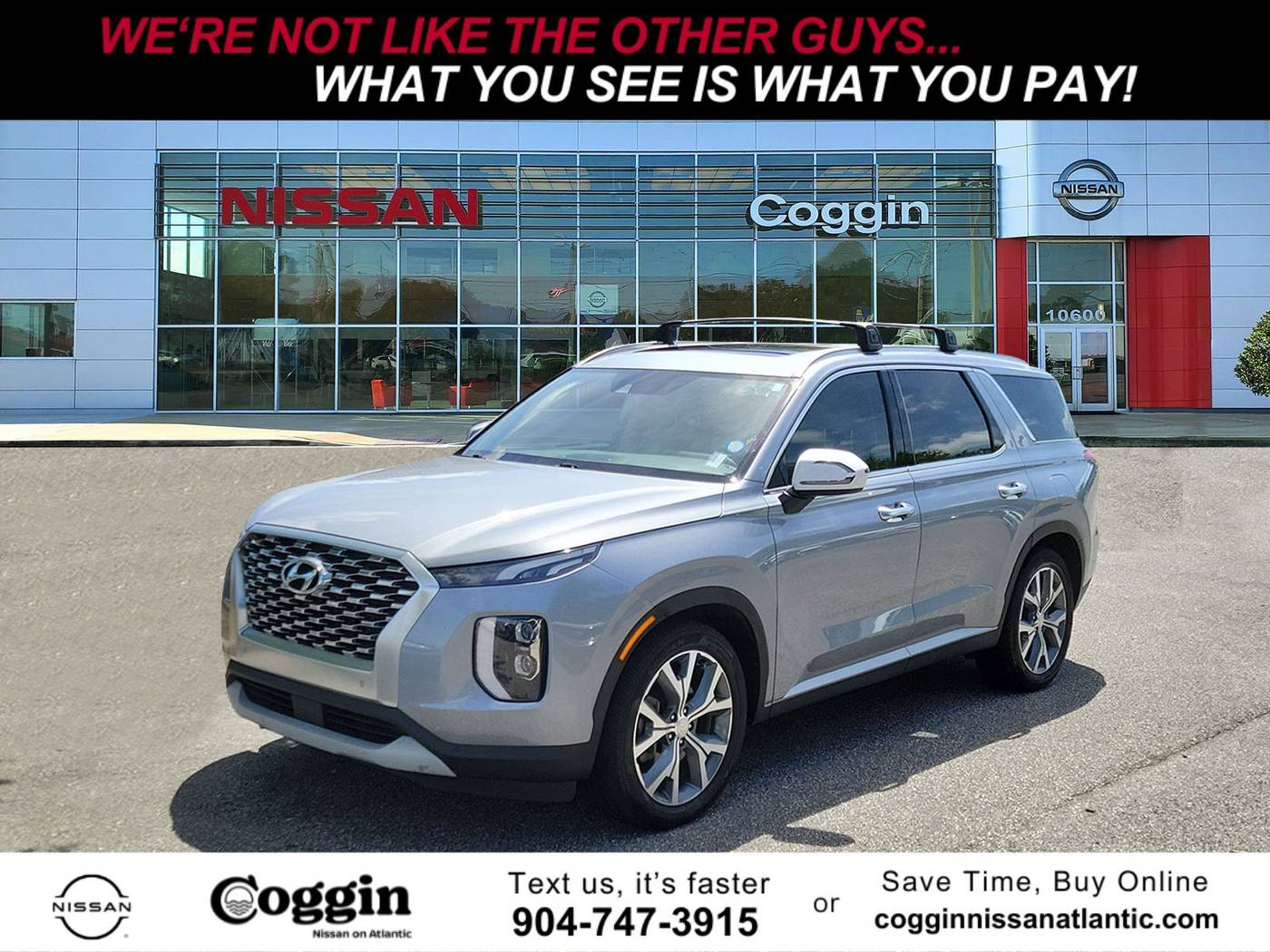 2020 Hyundai Palisade SEL — SUV — 77,360 mi — Jacksonville, FL