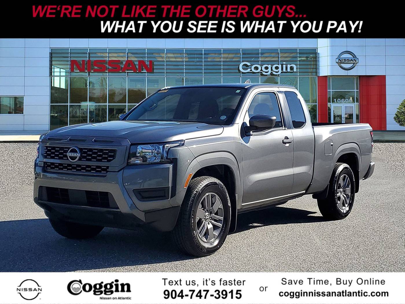 2025 Nissan Frontier SV — Pickup Truck — 3,500 mi — Jacksonville, FL