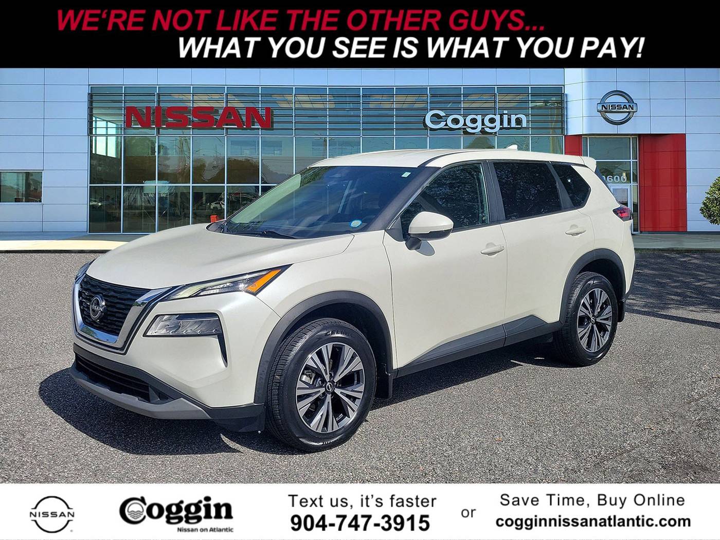 2022 Nissan Rogue SV — SUV — 48,023 mi — Jacksonville, FL