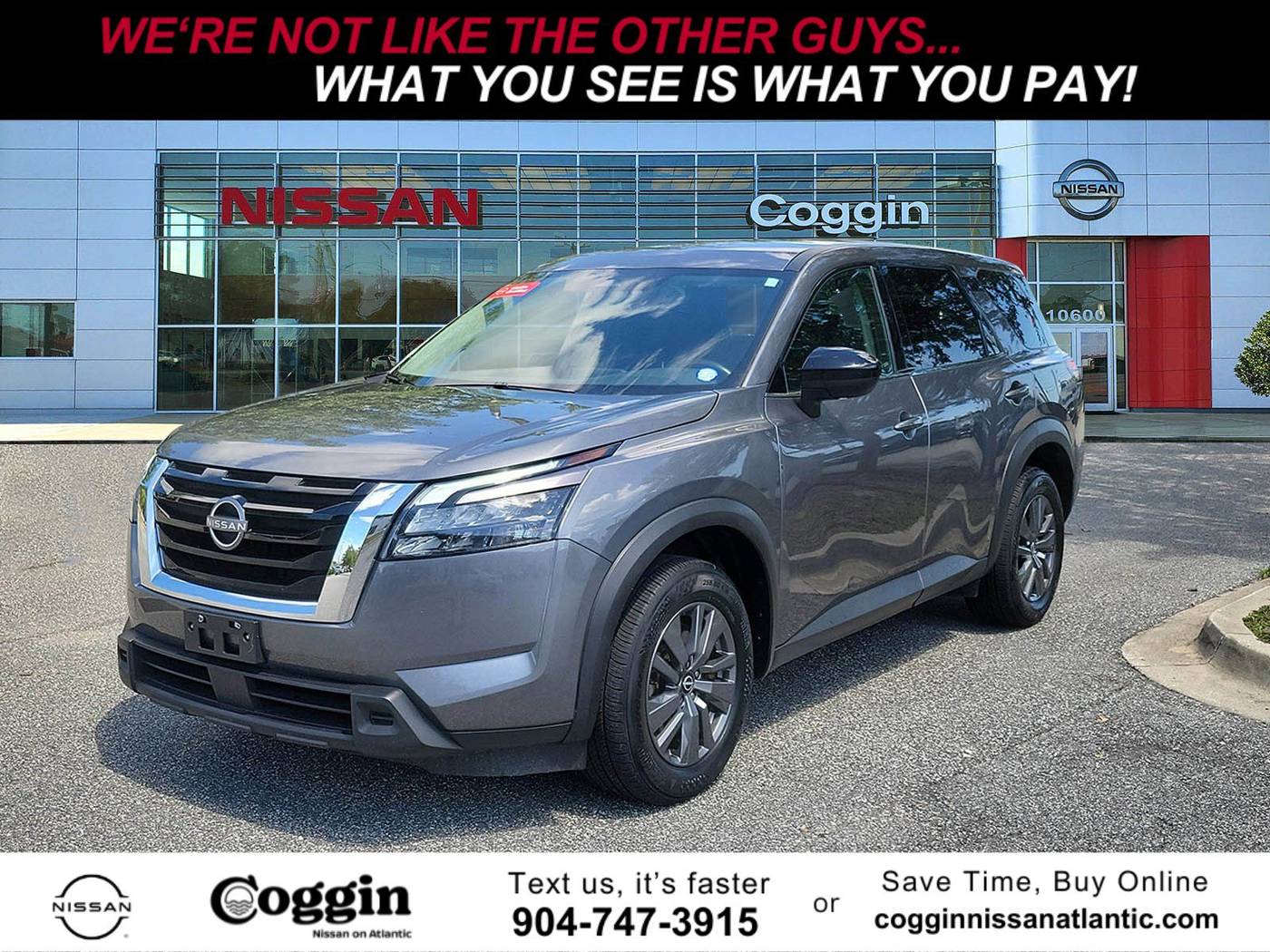 2024 Nissan Pathfinder S — SUV — 38,050 mi — Jacksonville, FL